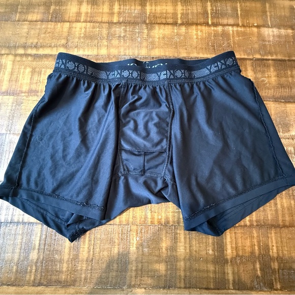 Jockey Black Men’s Boxer Briefs with Branded Waistband - Picture 4 of 7